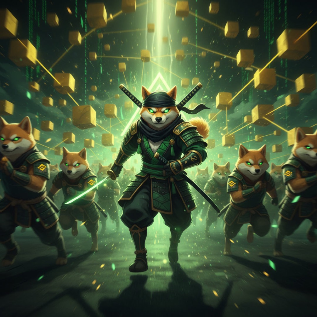 An army of Shiba warriors led by Zoro Inu